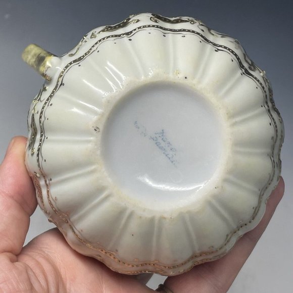 Antique - Vintage 20th C. Porcelain Nippon Gilt Japanese Creamer - Picture 8 of 14